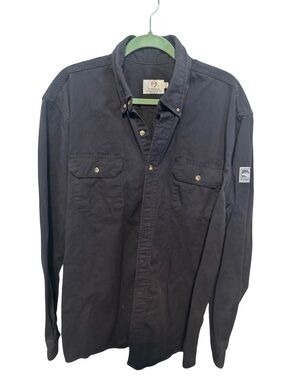 Men’s Tyndale Long-Sleeve Button-Down Work Shirt AR/FR